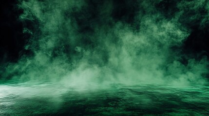 Green Smoke and Dark Ground Plane