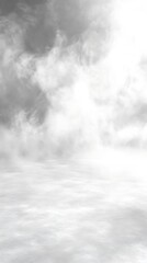 Fototapeta premium Grayscale Image of Cloudy Sky and Flat Ground