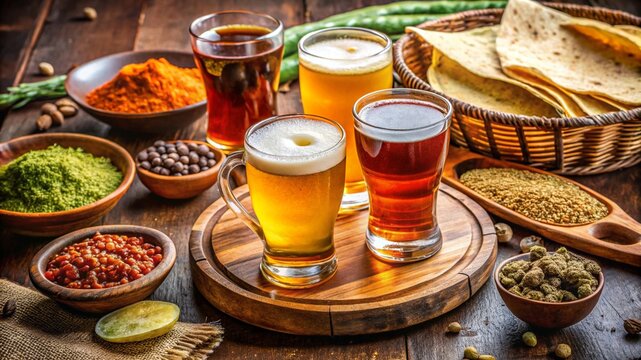 Fermented Ethiopian beverages tella and tej