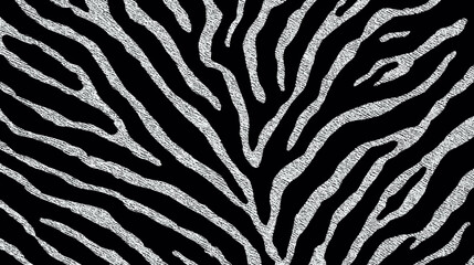 Fototapeta premium ゼブラストライプ風アニマルプリント、ベクターイラスト