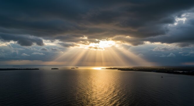 Storm Drama Clearing - Strait of Malacca Weather Spectacle
