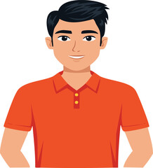 young man in a shirt