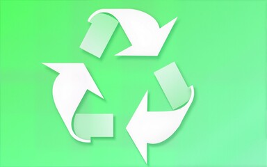 Recycle Symbol. High quality