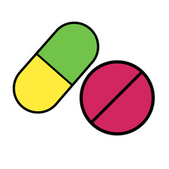 capsule and pill
