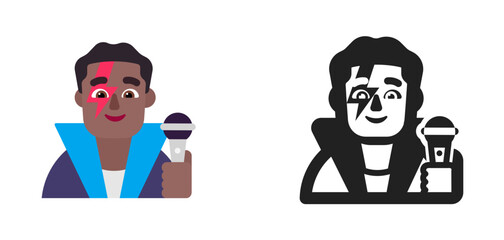 Person with Coffee Dark Skin