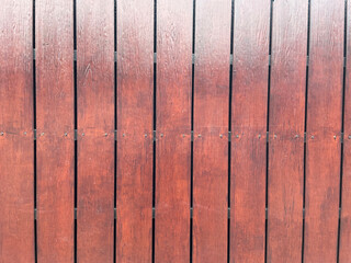 Background of GRC board wall sheet with wood motif, painted with wood texture
