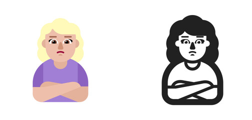 Person with Arms Crossed