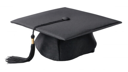 Black Graduation Cap Ready for Ceremony