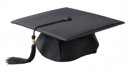 Black Graduation Cap Ready for Ceremony