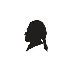 thomas jefferson silhouette illustration thomas jefferson is the third president of the united states