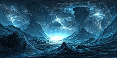 Abstract Alien Landscapes