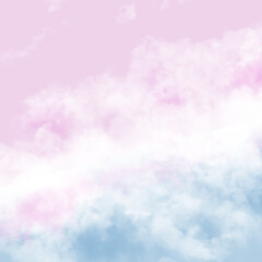 pink sky with clouds