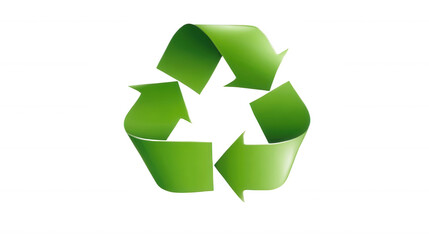 Obraz premium Recycling Symbol Green Environmental Icon
