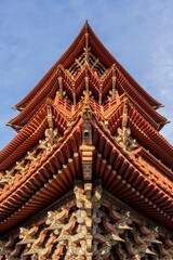 Fototapeta premium thai temple roof