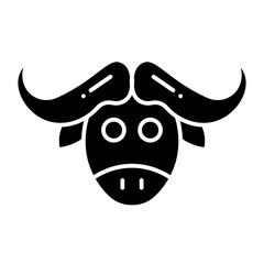 Ox glyph icon