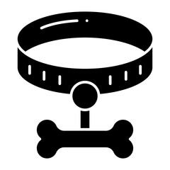 Leash glyph icon