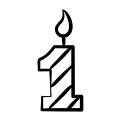 First Birthday Icon