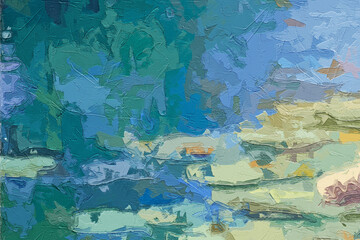 Various oil paintings, flowers, frogs, cats, dogs, lotus leaves, lotus landscapes, swans, tulips, moons, chrysanthemums, fields