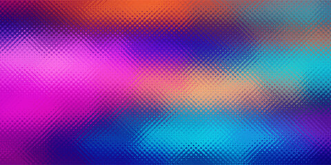 Blue abstract geometric fractal pattern. Horizontal orientation.