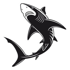 Obraz premium shark vector illustration