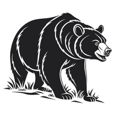 Obraz premium brown bear vector