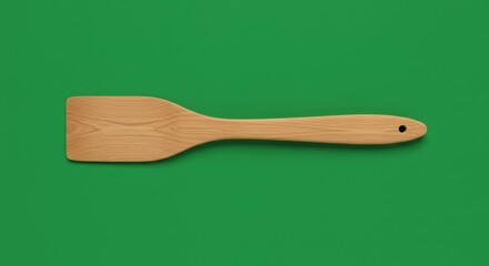 Wooden spatula ideal for culinary branding, food blogs, and culinary marketing, emphasizing craftsmanship and natural ingredients.