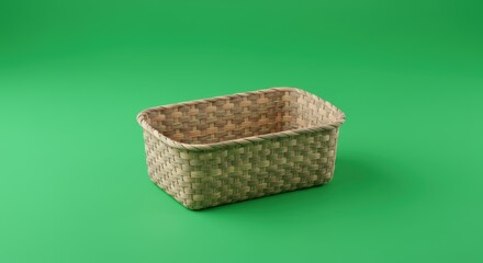Wicker basket ideal for branding, e-commerce, and lifestyle content in marketing, web design, and visual storytelling projects.
