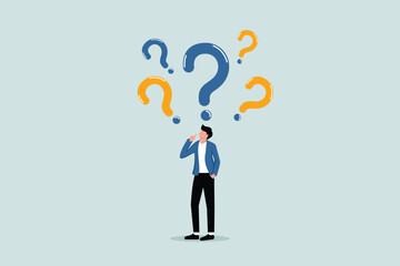 Ask questions, FAQs, problems or curiosities, doubts and confusions to be answered, challenges and uncertainties, solution concepts, reflections of entrepreneurs who think with question marks.