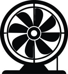 Cooling Fan Vector Art, Fan Icon Vector
