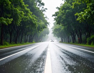 Rain weather background