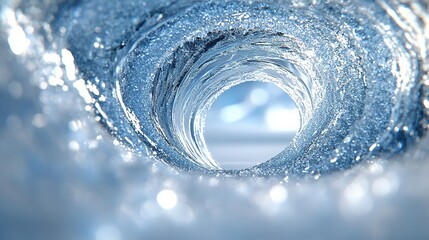 Underwater vortex swirling, ocean background, abstract texture