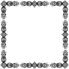 Tribal art text divider