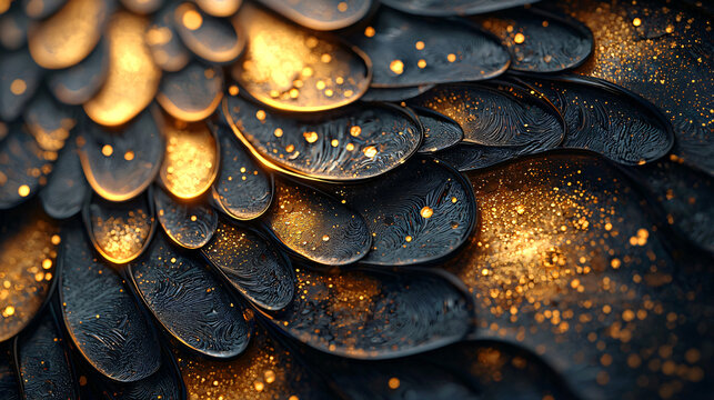 Pile of gleaming gold coins stacked neatly to create a wealthy and prosperous symbol of abundance.