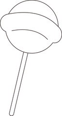 Round Lollipop Doodle

