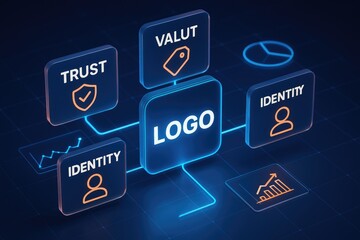 Brand identity logo design value trust growth