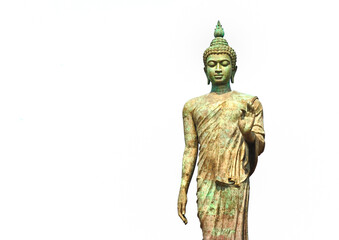 An Ancient Buddha Statue in Thailand