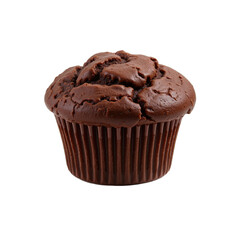 Delicious chocolate cupcake with rich frosting, perfect for celebrations.