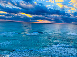 Cloudy Sunset