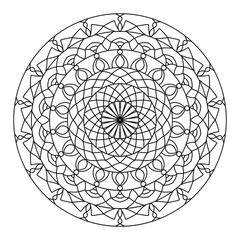Fototapeta premium mandala round design