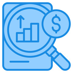 Wealth Review Icon For Design Elements