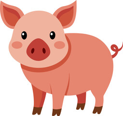 cartoon pig cartoon