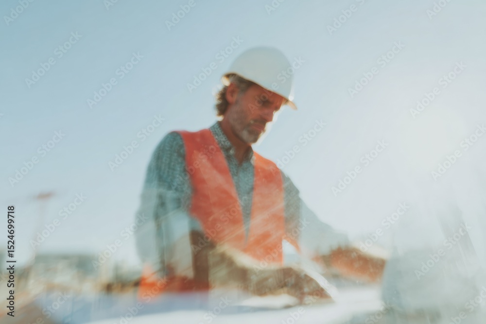 Poster Digital Twin Engineer Using Advanced Modeling Software for Collaborative Construction Planning with Safety Gear in Modern Building Technology