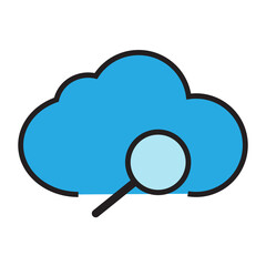 cloud search icon