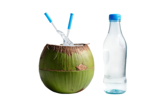 Natural coconut water container eco friendly