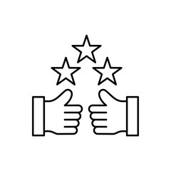 positive review icon