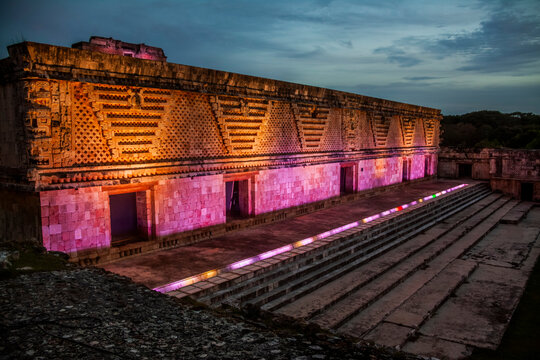 Cuadr&aacute;ngulo de las Monjas, Uxmal, Yucat&aacute;n