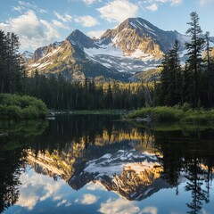 3. What techniques help capture the beauty of mountain reflections in studio settings? -