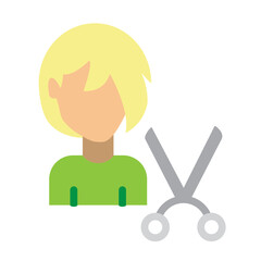 Barber Vector Flat Icon Design