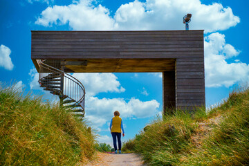 Aussichtsplattform, Insel Norderney, Niedersachsen, Deutschland