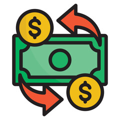 Currency Exchange Icon